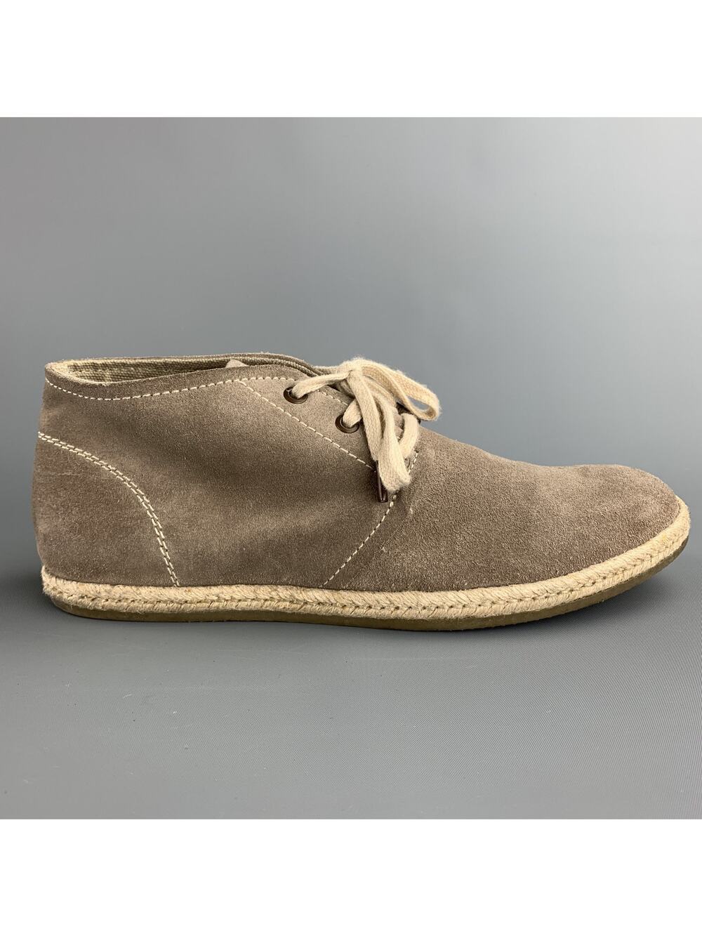 ALLSAINTS SPITALFIELDS Size 8 Taupe Suede Lace Up Chukka Boots